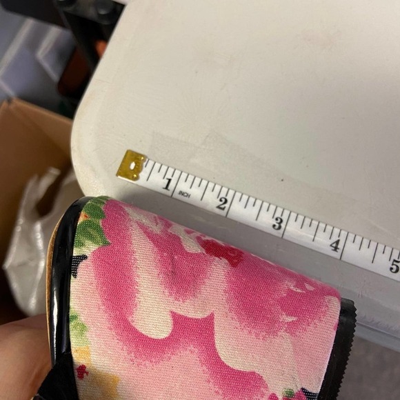 IMAN | Floral Black Wedges‎ 7 Womans Strappy - Picture 7 of 7